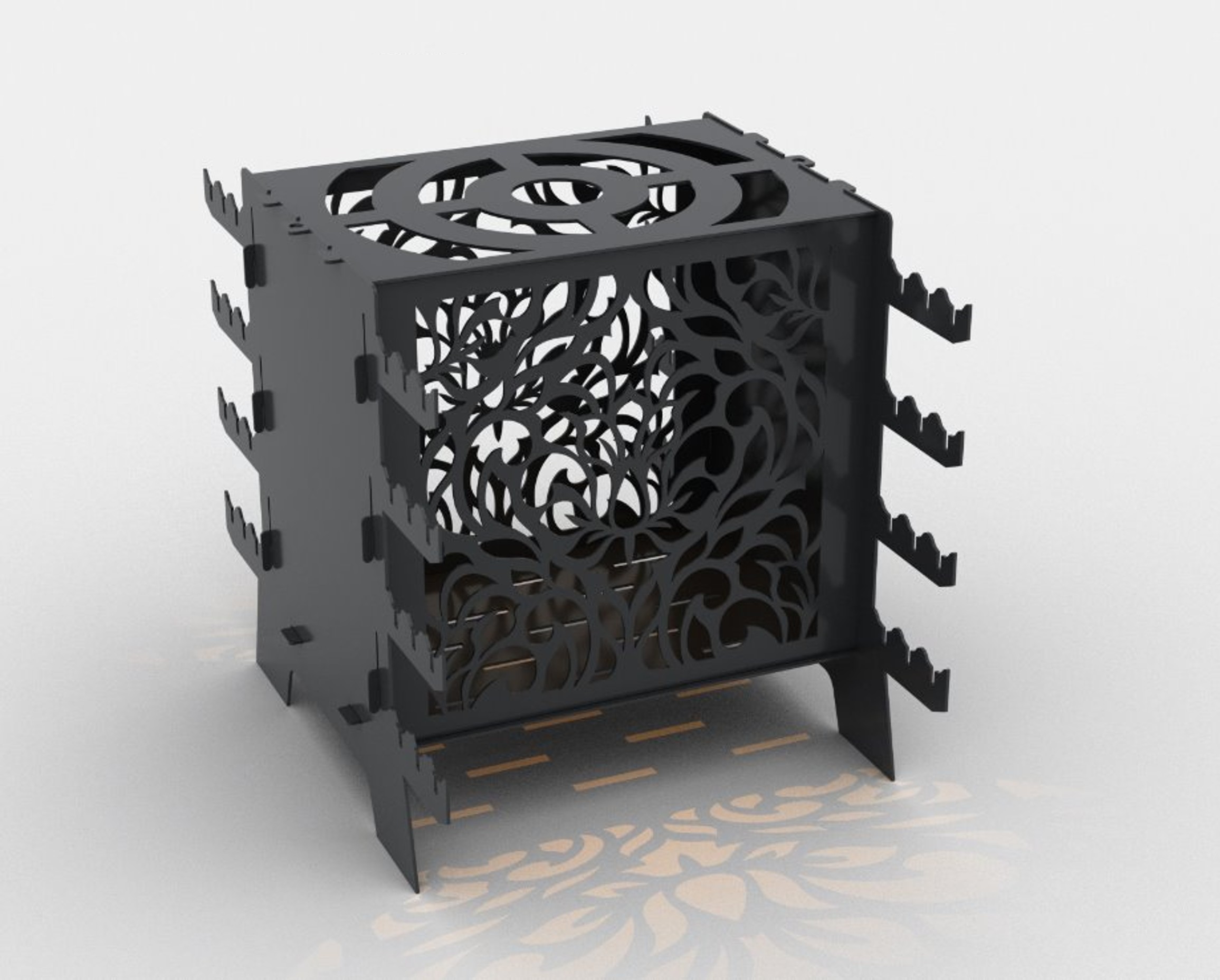 Abstract Floral Braai