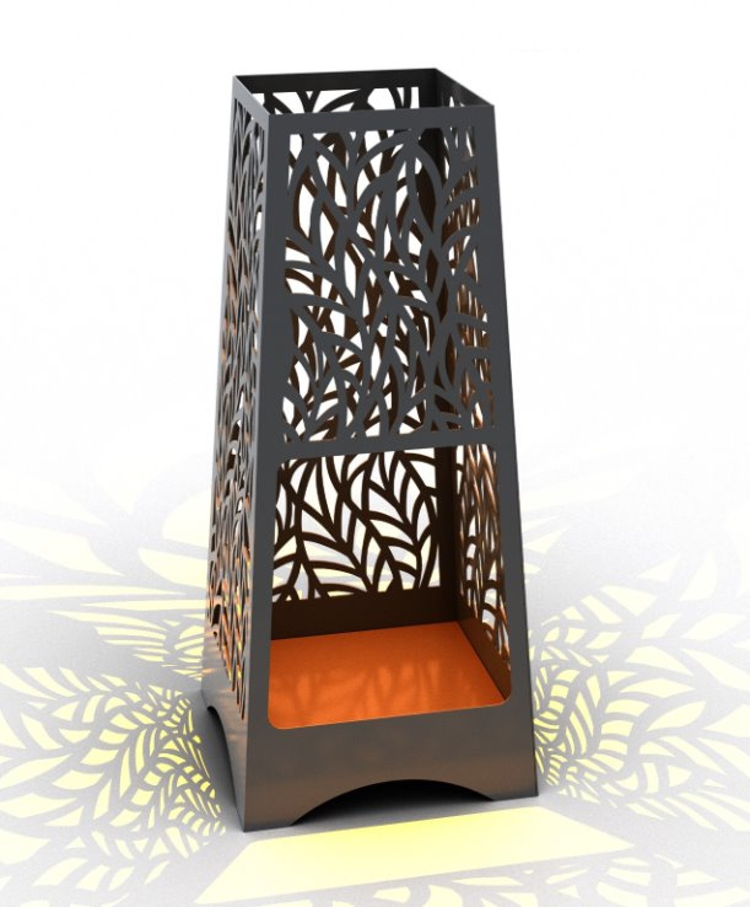 Leaf Fire Pit